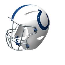 This collectible football helmet lamp boasts a metal facemask for a sense of realism and is handcrafted of durable vinyl in indianapolis colts team colors with a raised logo. Catalog Indianapolis Colts Helmet Roblox Wikia Fandom