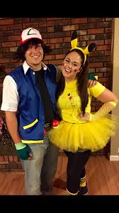 Buy pikachu costume and get the best deals at the lowest prices on ebay! Couplescostume Pikachu Pokemon Ashketchum Diycouplescostume Diy Halloween Couples Costume P Pikachu Costume Pikachu Costume Diy Couple Halloween Costumes