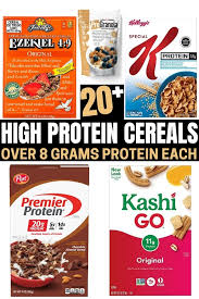 21 best high protein cereal options to