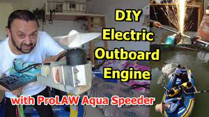 making diy electric outboard engine for