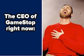 Your favorite meme is a stock photo! Gamestop Stock Jump Funniest Twitter Reactions