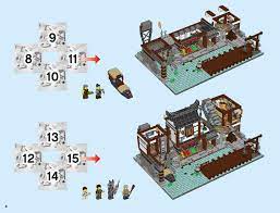 Ninjago City Docks 70657 LEGO information LEGO instructions 2 page / Brick  Mecha