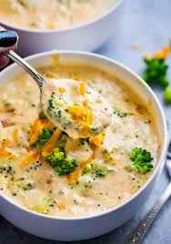 creamy broccoli cheddar soup the