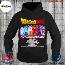 We did not find results for: Dragon Ball 35th Anniversary Thank You For The Memories Shirt Hoodie Sweater And Long Sleeve