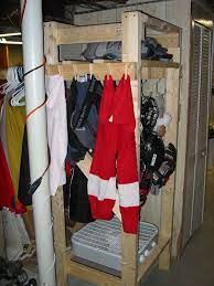 Hockey Gear Drying Rack Hockey Room