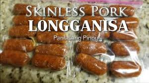 homemade skinless longganisa