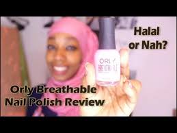 orly breathable nail polish review