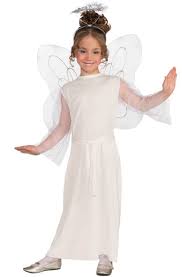 Cute funny cupid little god eros greece kids with bow heart hunters romantic vector pictures. White Angel Child Costume M Purecostumes Com