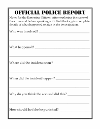 Sample Police Report Template Fake Accident Elegant Party Rent Slips