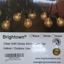 Brightown 100ft Patio Lights General