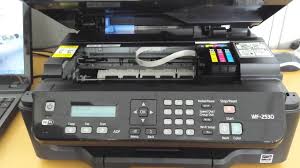 Ink is ejected from the print head nozzles. Replace Ink Cartridge Epson Wf 2530 Youtube