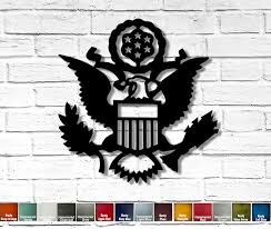 Military Symbol Metal Wall Art Choose