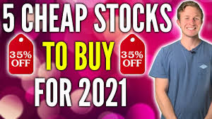 5 stocks to for 2021 best