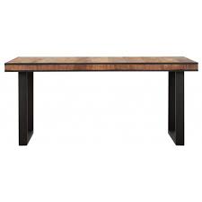 Cosmo Teak And Iron Dining Table Dtp