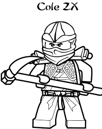 Cole Ninjago Coloring Pages | Cartoon Coloring Pages Of ... - Coloring Home