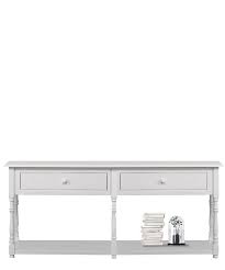 Custom Painted Breton Double Console Table
