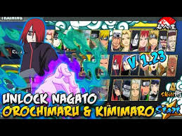 Naruto senki overcrazy v1 by riicky apk android mod terbaru. Naruto Senki 1 23 Version Unlock Nagato Orochimaru Kimimaro Youtube