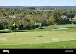 A fairway at the Southmoore Golf course in Bath, Pennsylvania. Far ...