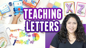 ways to teach letters for toddlers and