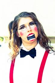 ventriloquist dummy costume makeup