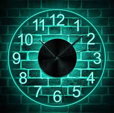 Lighted Wall Clock