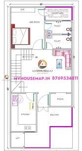 House Plan In 900 Square Feet 20 45 Ft