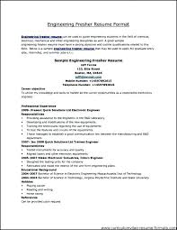 Resume Freshers Format Name Fresher Resume Format Doc Free Download