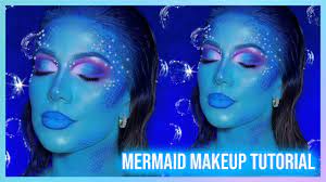 mermaid makeup tutorial for halloween