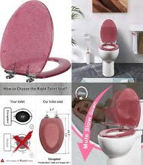 Resin Toilet Seat Elongated Soft Close