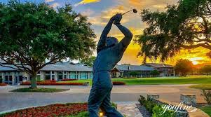 Bronze Outdoor Golf Statue Memorial