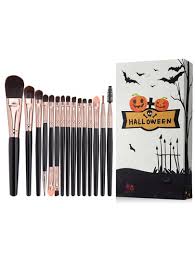 15pcs halloween makeup brush set