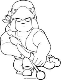 More than 1 million downloads. Coloring Pages Bo From Brawl Stars Print For Free