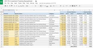 An Awesome And Free Investment Tracking Spreadsheet