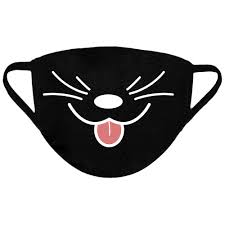 Washable Face Mask with Cat Smile Whisker 3 Layered Funny Reusable  Breathable Protective Face Mask Nose Mask Mouth Mask 100% Cotton Comfy Face  Cover - Walmart.com