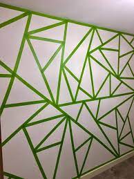 Tape Painting Diy Wall Painting