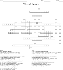 the alchemist crossword wordmint the alchemist crossword