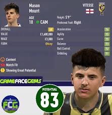 As the knockout stages loom in the distance, fifa ultimate team remember, road to the final cards are live and can upgrade throughout fifa 21. Fcg On Twitter Fcg Game Face Gem Mason Mount Vitesse Cam Ovr 68 Pot 83