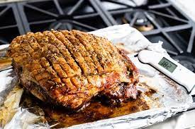 Buy some pork shoulder steaks. Roast Pork Shoulder With Garlic And Herb Crust