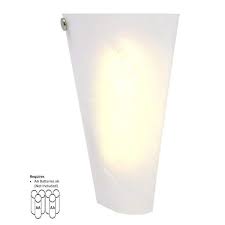 Led Conical Battery Operated Sconce