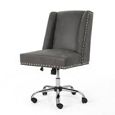 Sturdy chromed metal base seat height from the classic wooden desk chairs ergonomic chairs paul. Grey Desk Chair Target