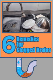 the best solution for clogged drains
