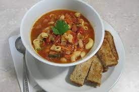 Spicy Minestrone Soup gambar png