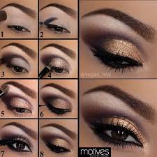 cute brown eye makeup pictorials