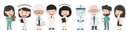 nurse cartoon vector art icons and