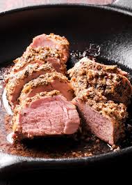 baked pork tenderloin with mustard crust