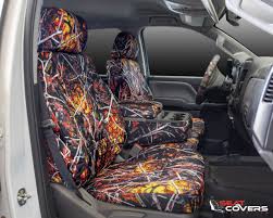 Custom Fit Camo Front Amp Rear Seat