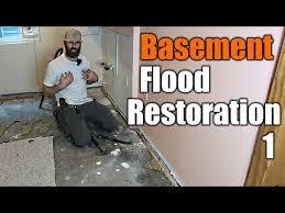 Restoring A Flooded Finished Basement