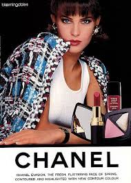 1993 chanel makeup beauty face of