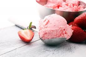 fresh strawberry ice cream 5 cups