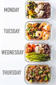 how to meal prep make 4 meals at once